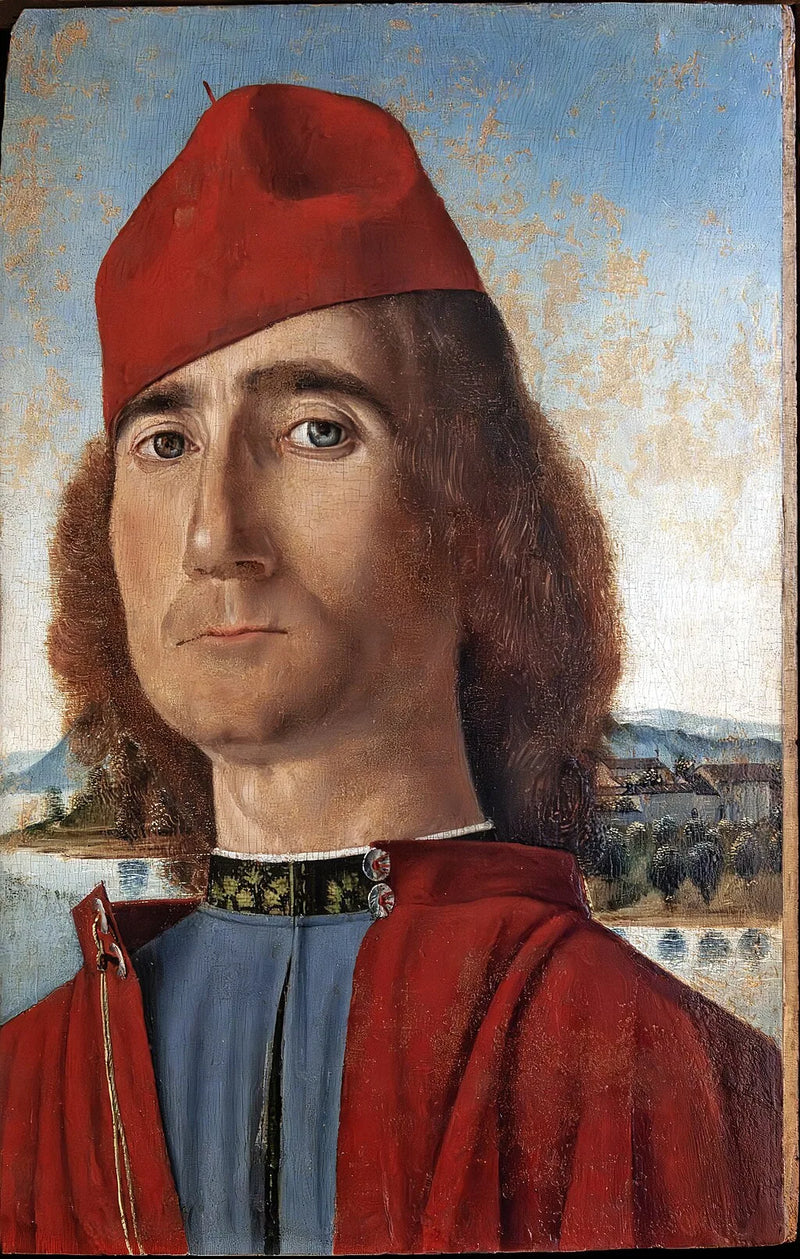 Man med röd basker - Vittore Carpaccio