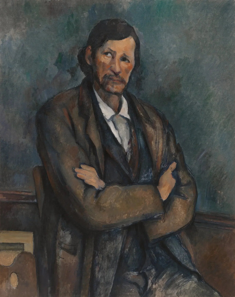 Man med korslagda armar - Paul Cézanne