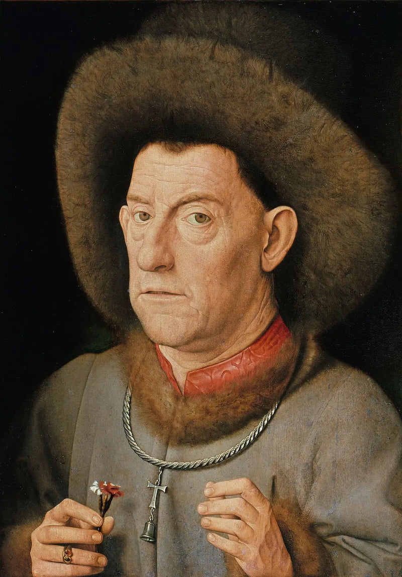 Man med nejlika - Jan van Eyck