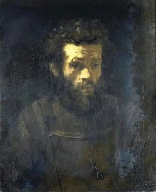 Man med skägg - Rembrandt