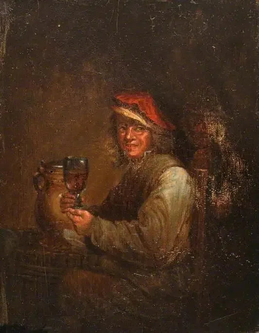 Man som dricker - David Teniers den yngre