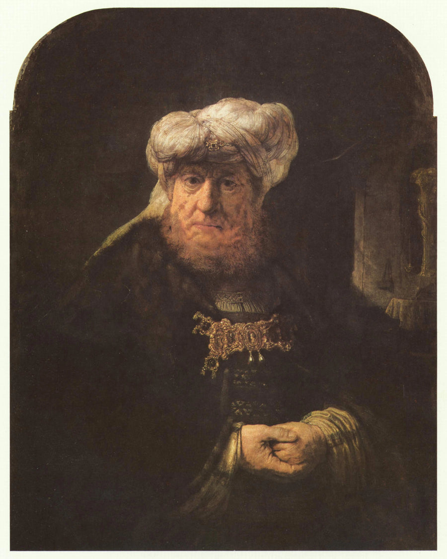 Man i österländsk kostym - Rembrandt