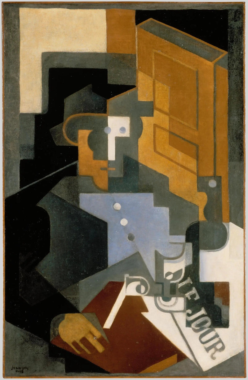 Touraine-mannen - Juan Gris