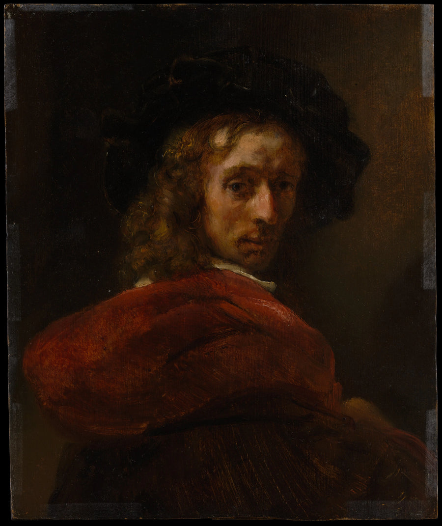 Mannen i den röda kappan - Rembrandt