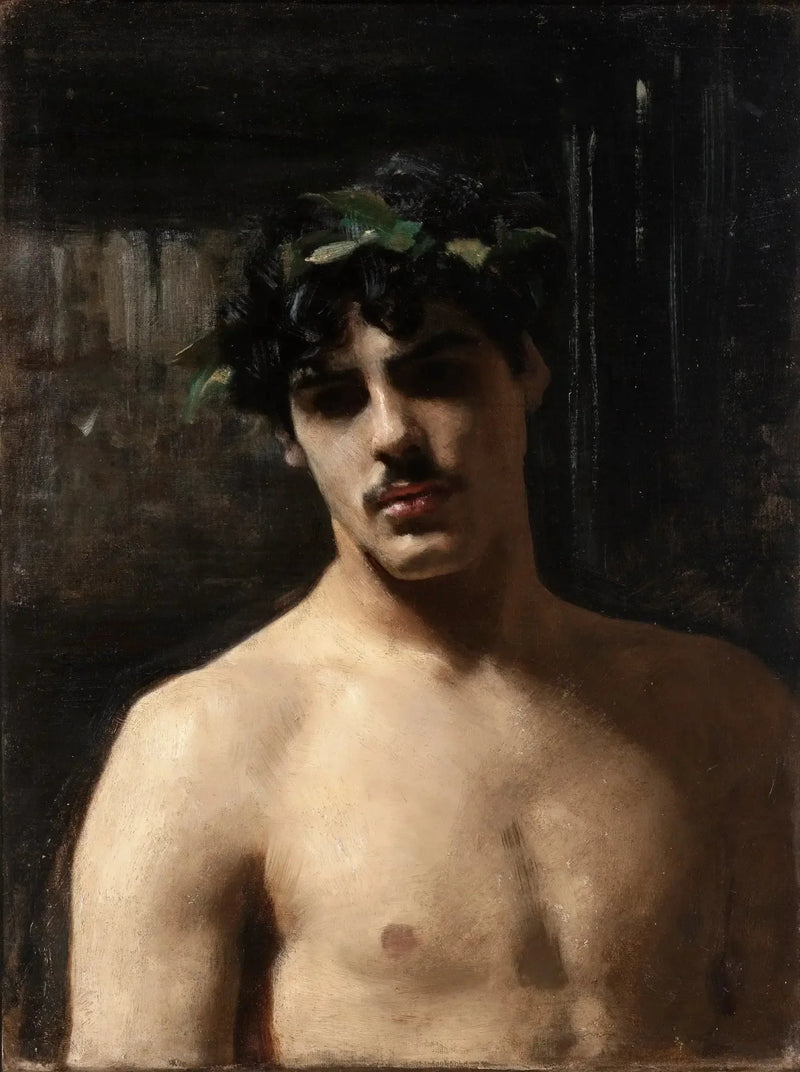 Man med lagerkransar - John Singer Sargent