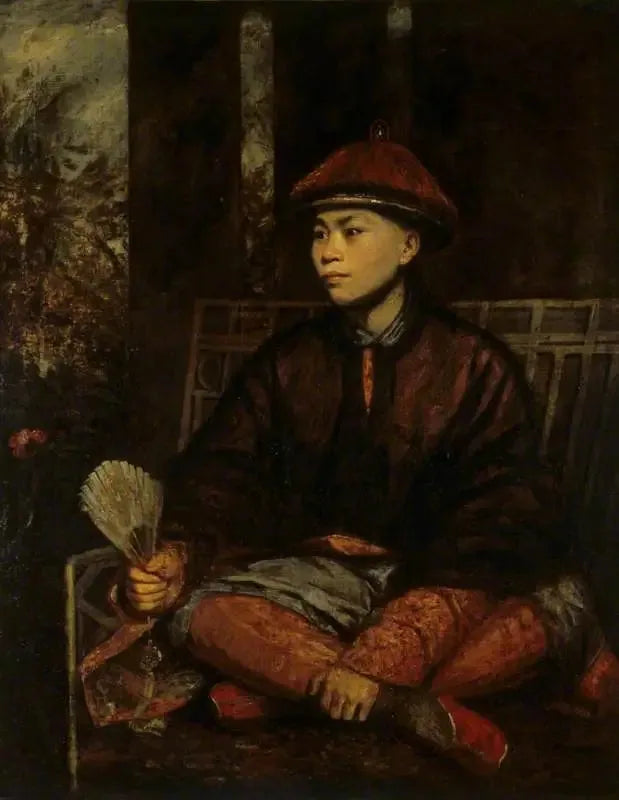 Huang Ya Dong (Wang-Y-Tong) (född omkring 1753 - verksam i England 1770/76) - Joshua Reynolds