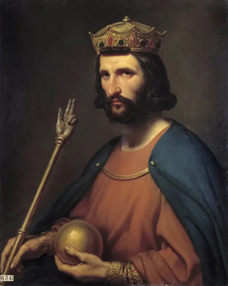 Hugues Capet, Frankrikes kung (942-996) - Charles de Steuben