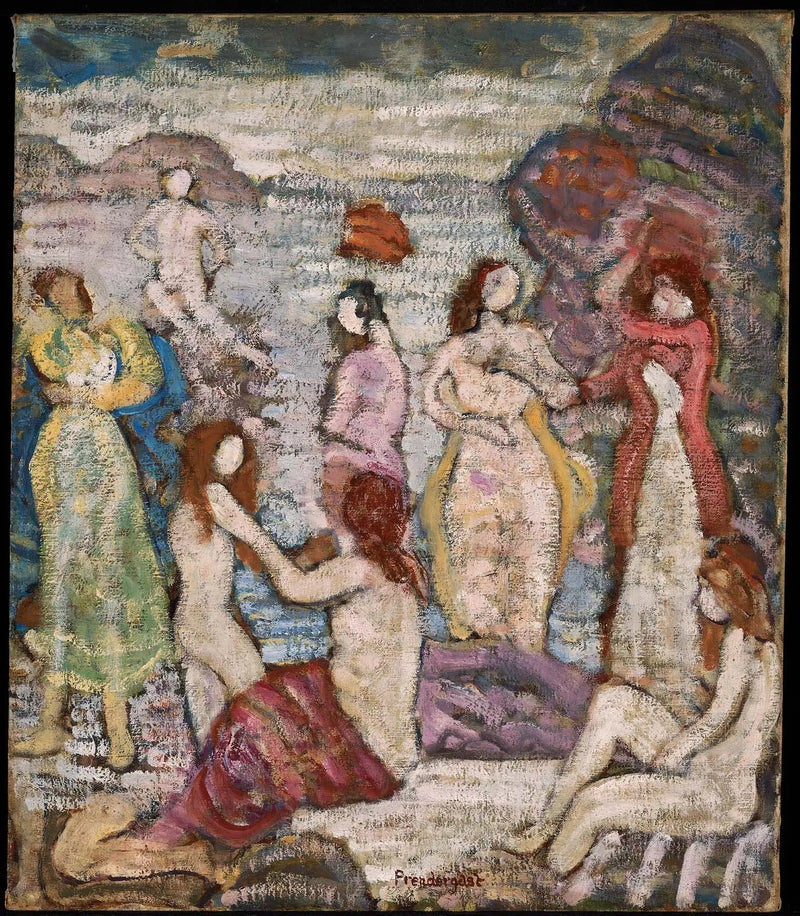 Åtta badare - Maurice Prendergast