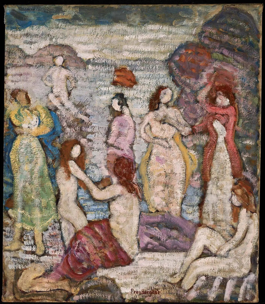Åtta badare - Maurice Prendergast