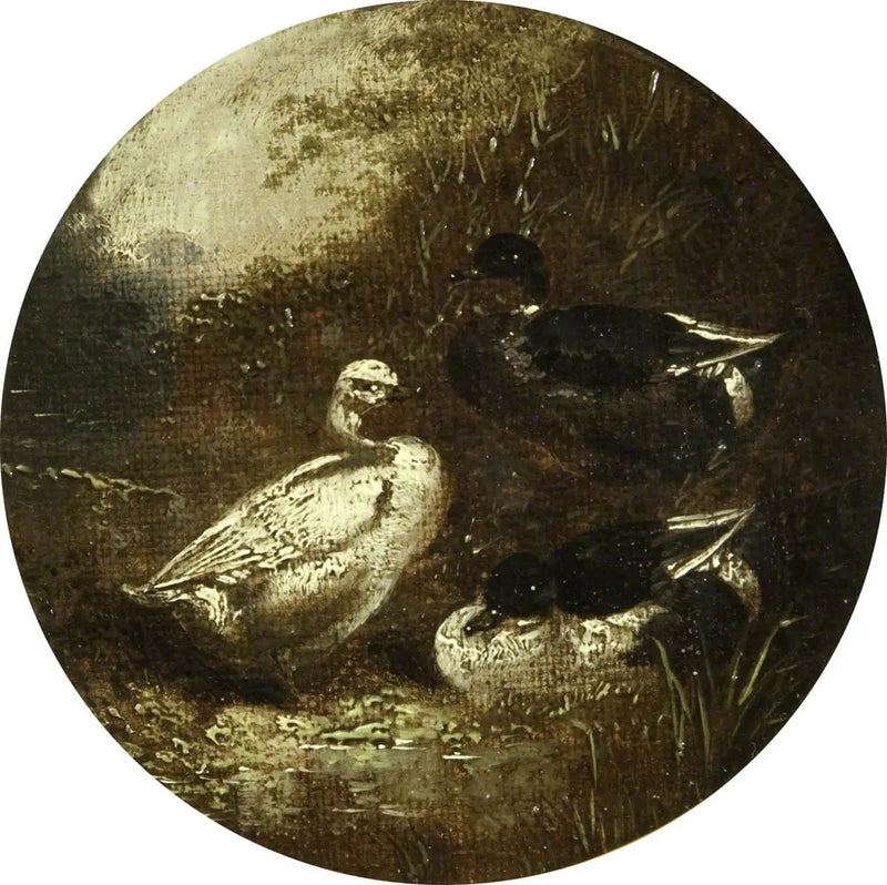 Åtta cirkulära bondscener: Ankor - John Frederick Herring, Sr.