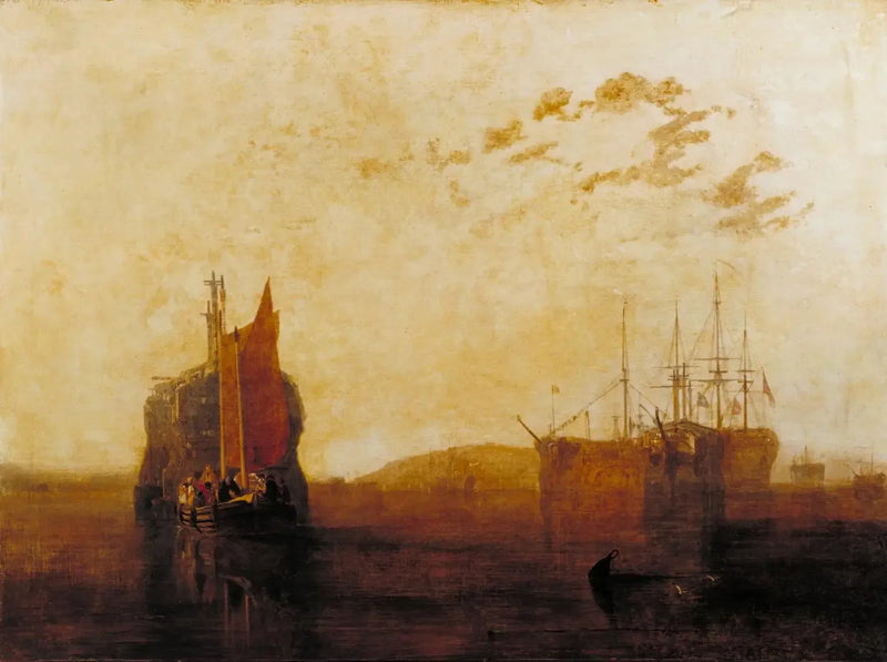 Hulkar i Tamar - J. M. W. Turner