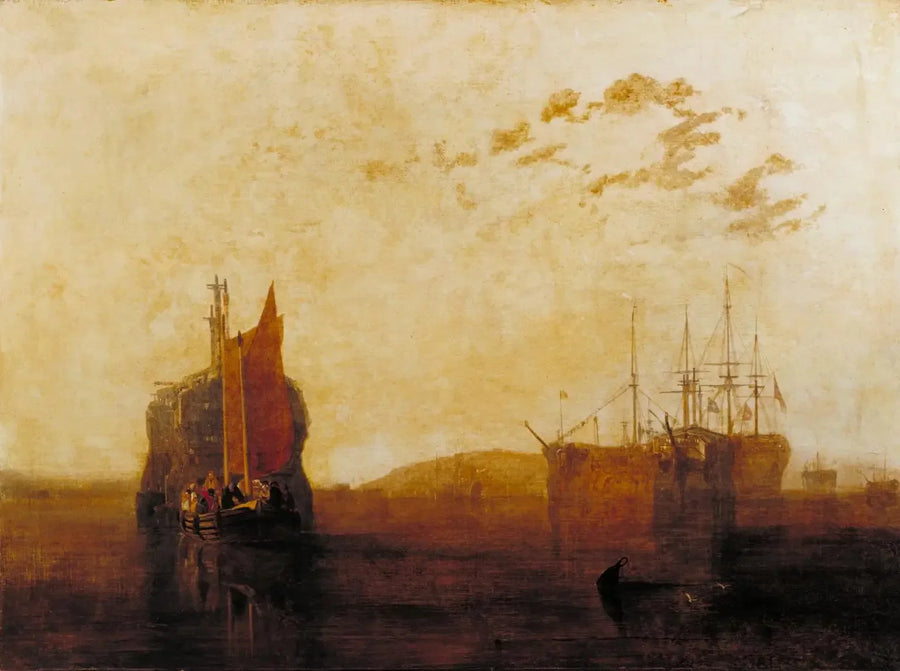 Hulkar i Tamar - J. M. W. Turner