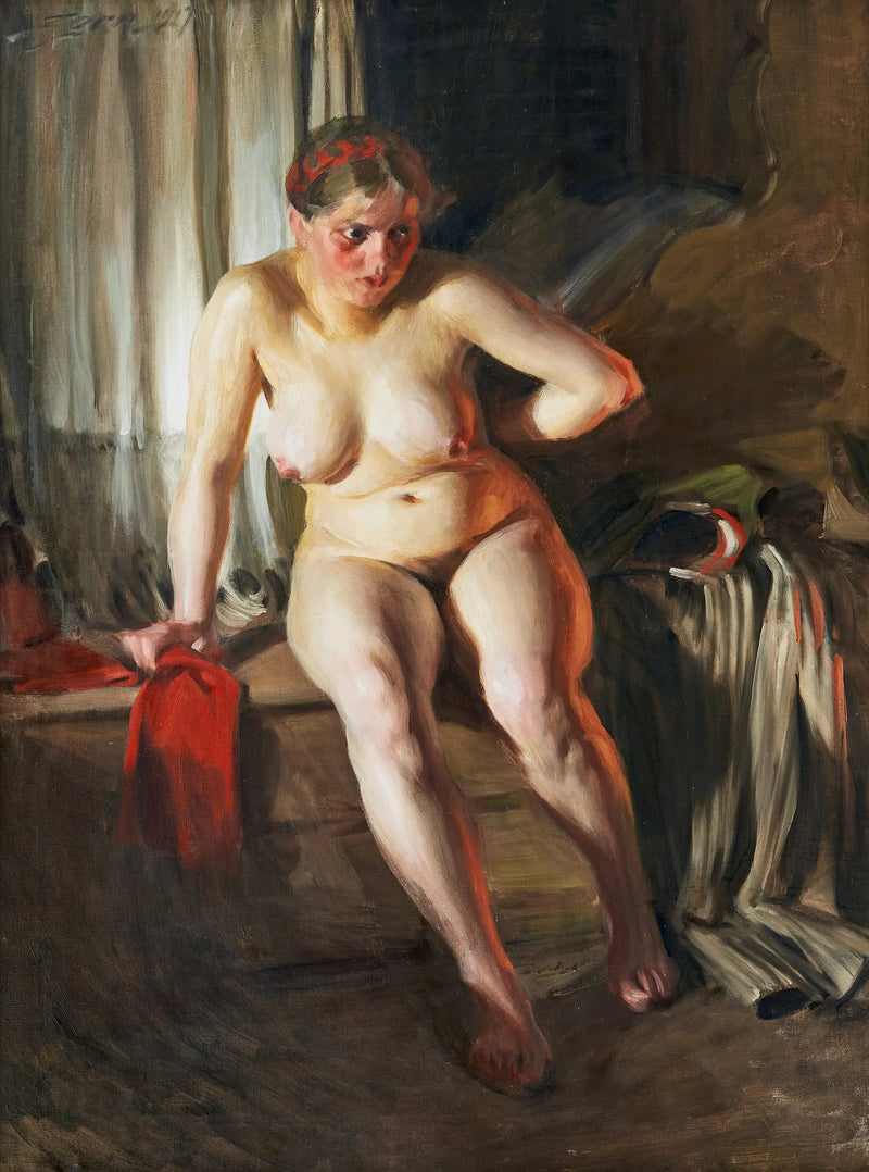 Morgonhumör - Anders Zorn