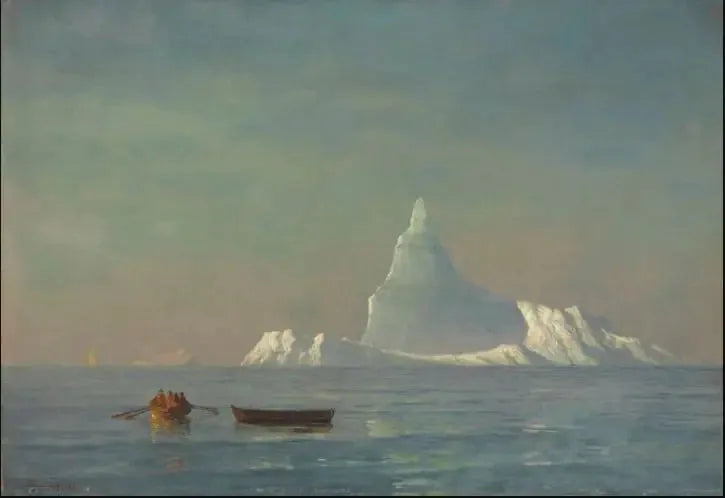 Isberg - Albert Bierstadt
