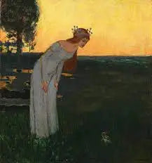 Reproduction du tableau « Il était une fois - Franz Von Stuck » par Alpha Reproduction en peinture à l’huile