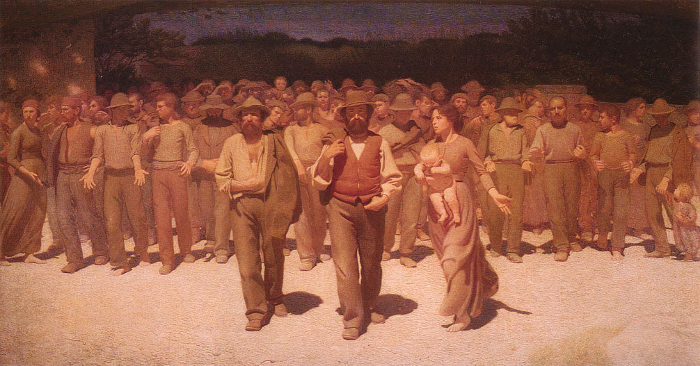 Le Quart État - Giuseppe Pellizza da Volpedo