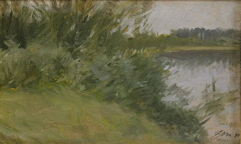 Saxvikenön - Anders Zorn