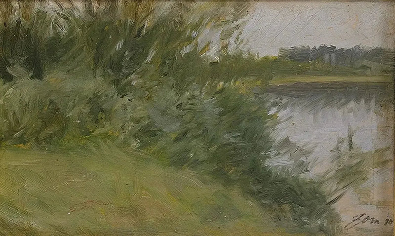 Saxvikenön - Anders Zorn