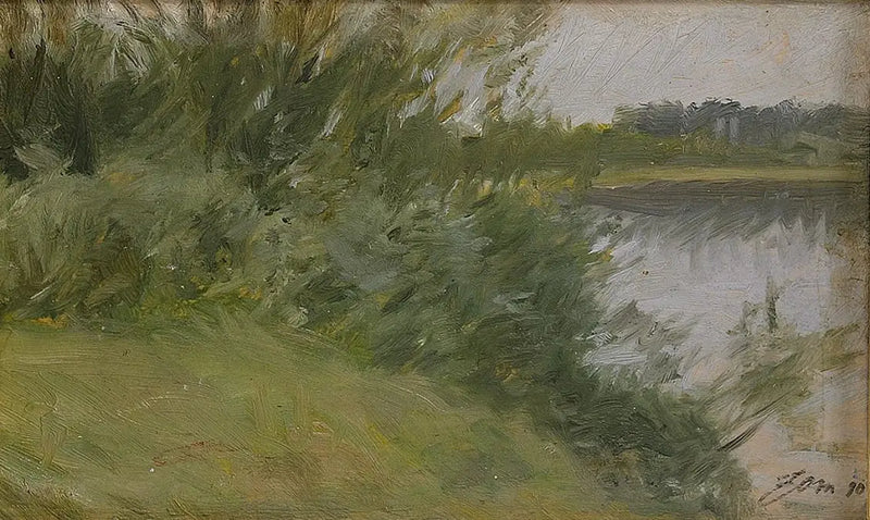 Saxvikenön - Anders Zorn