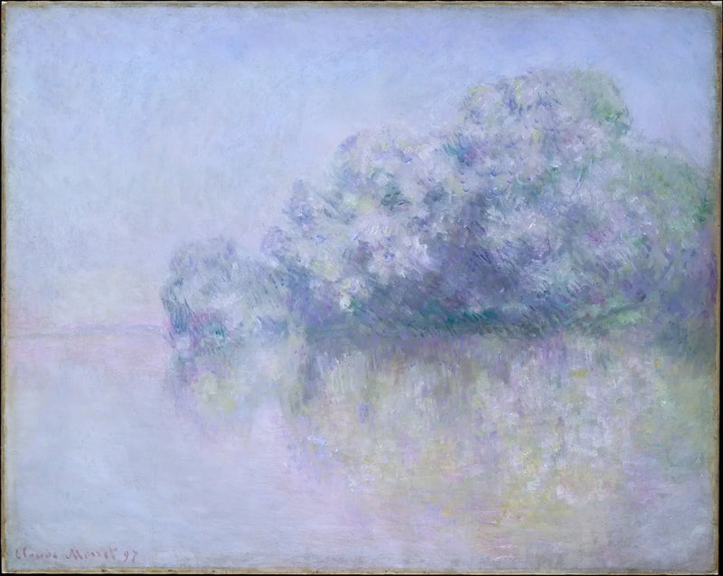 Nässelön nära Vernon - Claude Monet