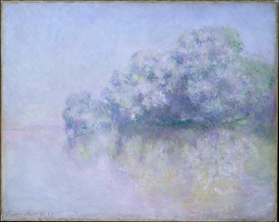 Nässelön nära Vernon - Claude Monet