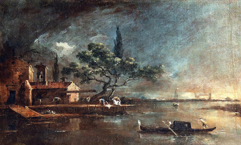 Ancône-ön - Francesco Guardi