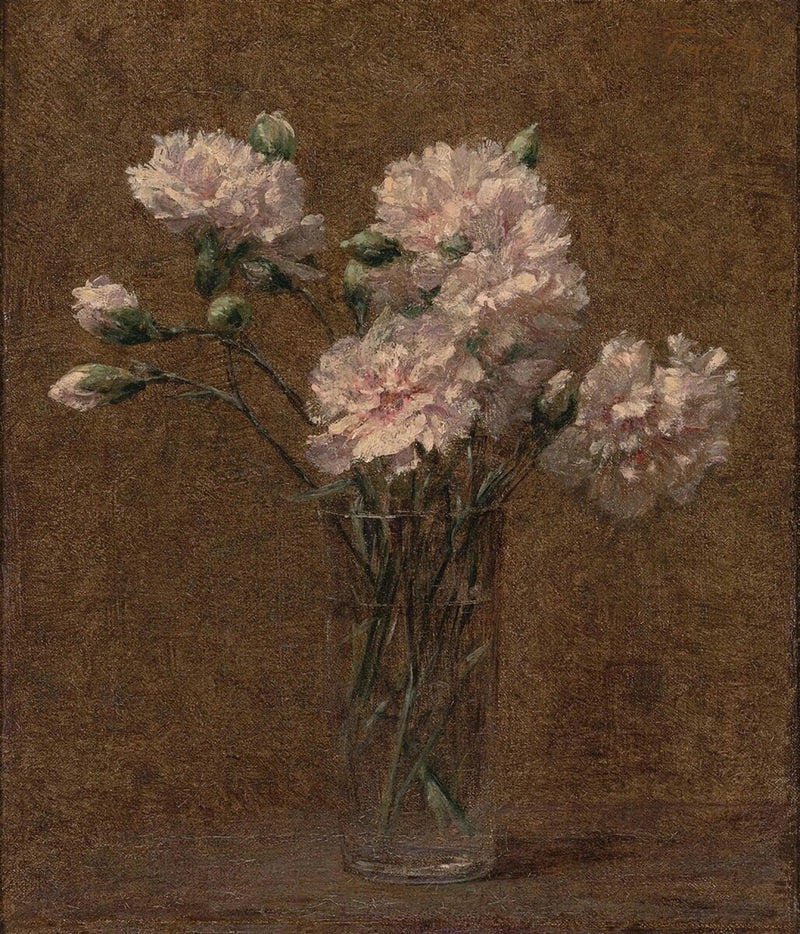 Vita ögonlock i ett glas - Henri Fantin-Latour