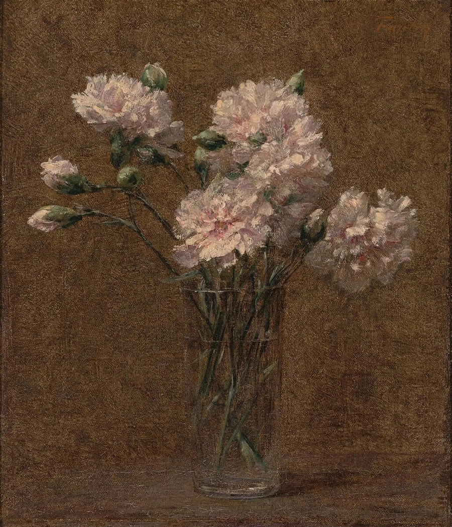 Vita ögonlock i ett glas - Henri Fantin-Latour
