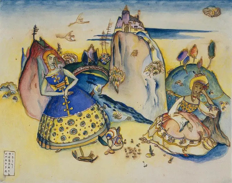 Imatra, februari 1917 - Vassily Kandinsky