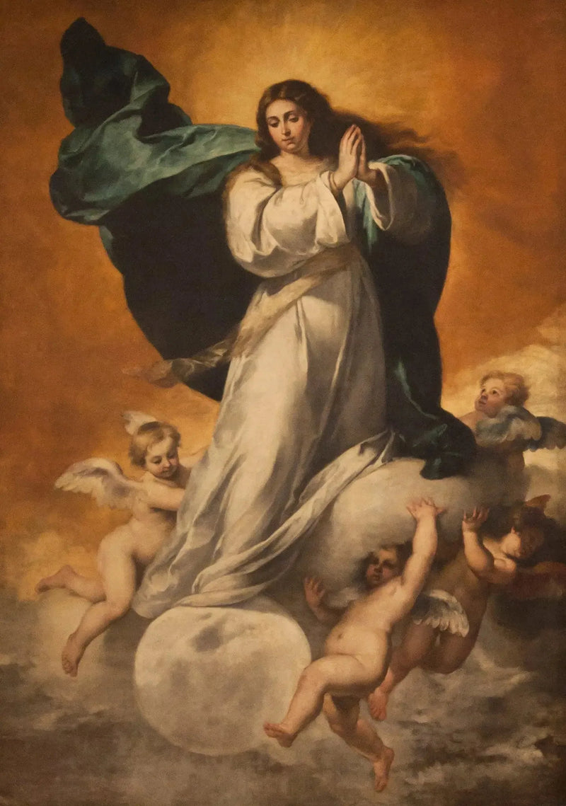 Den obefläckade avelsen - Bartolomé Esteban Murillo