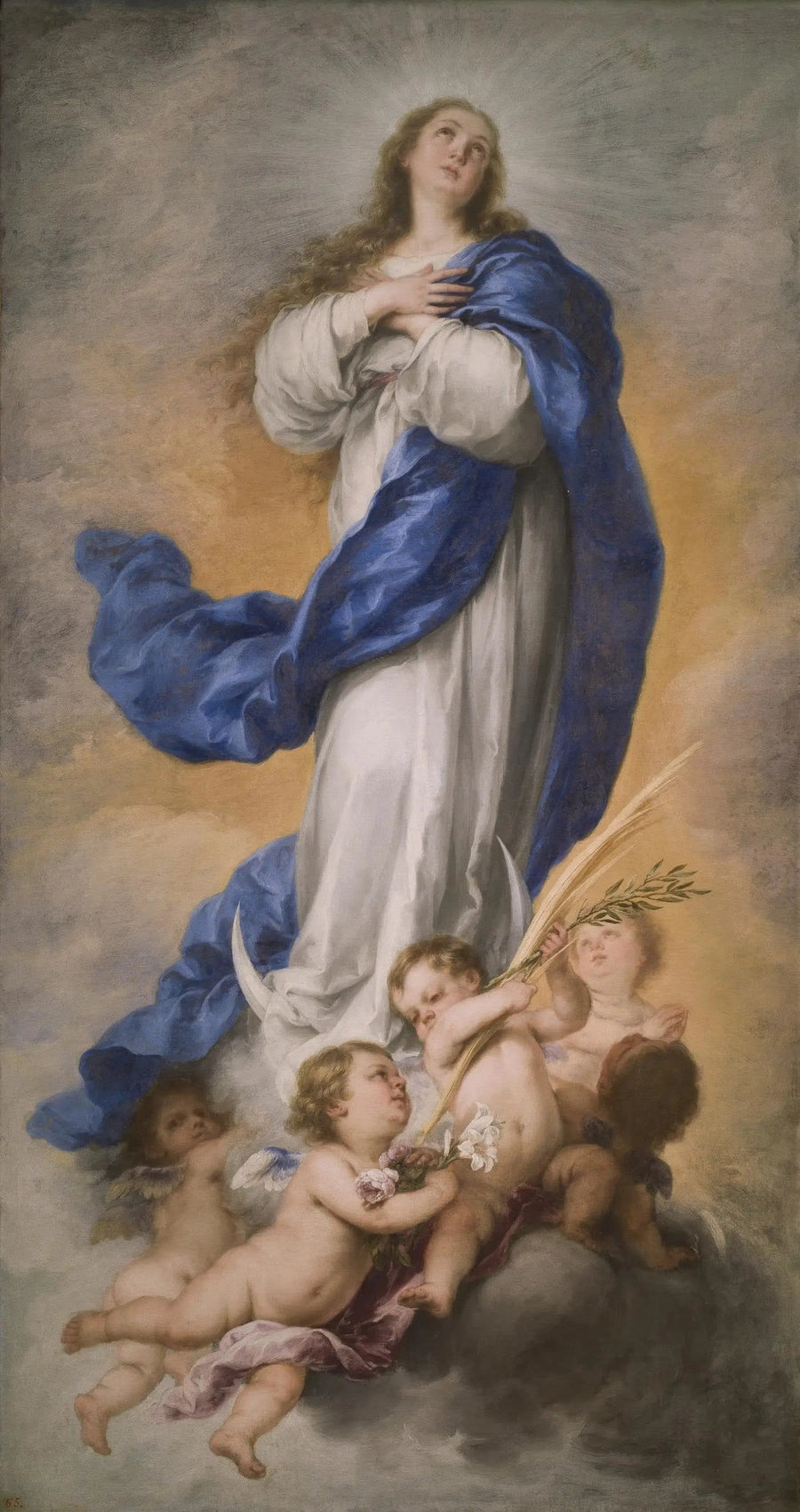 Den orörda befruktelsen - Bartolomé Esteban Murillo