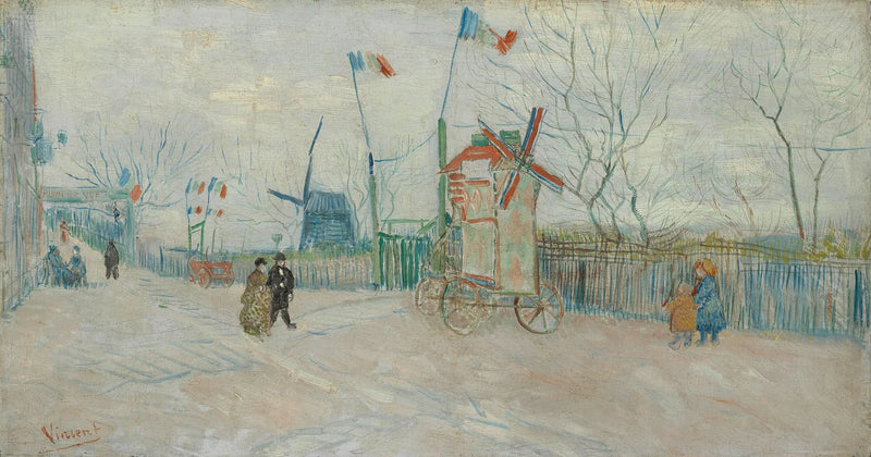 Impasse des Deux Frères - Vincent van Gogh