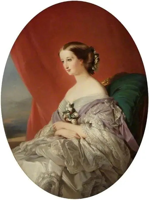 Kejsarinna Eugénie av Frankrike (1826-1920) - Franz Xaver Winterhalter