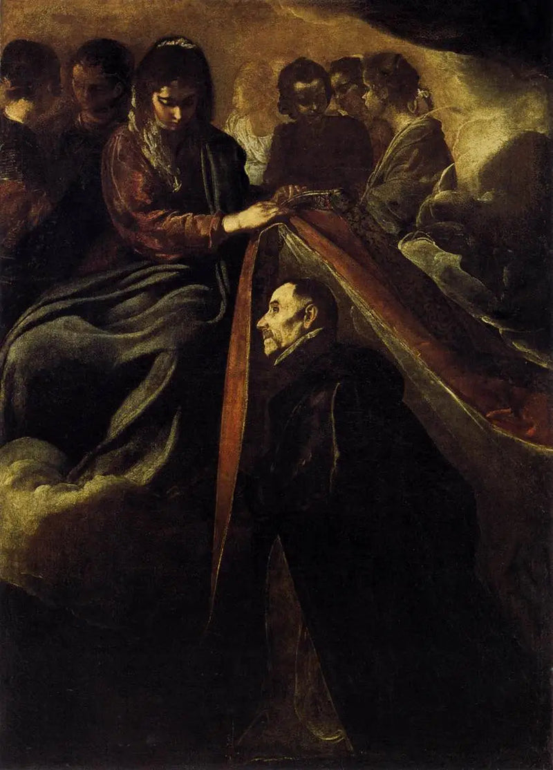 Imposition av dalmatikan till Sankte Ildefonse - Diego Velázquez