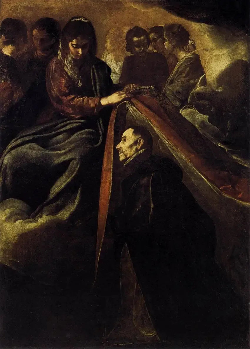 Imposition av dalmatikan till Sankte Ildefonse - Diego Velázquez