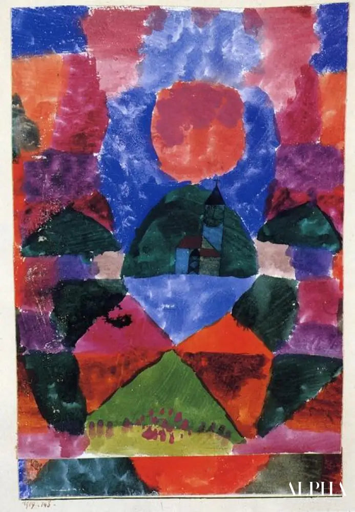 Impression du Tegernsee - Paul Klee - Reproductions de tableaux et peintures haut de gamme