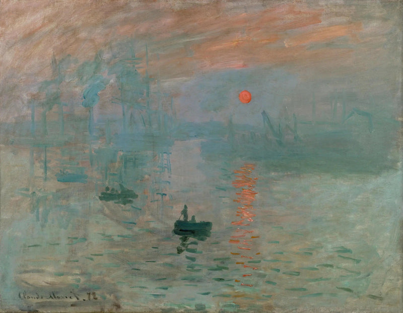 Impression, soluppgång - Claude Monet