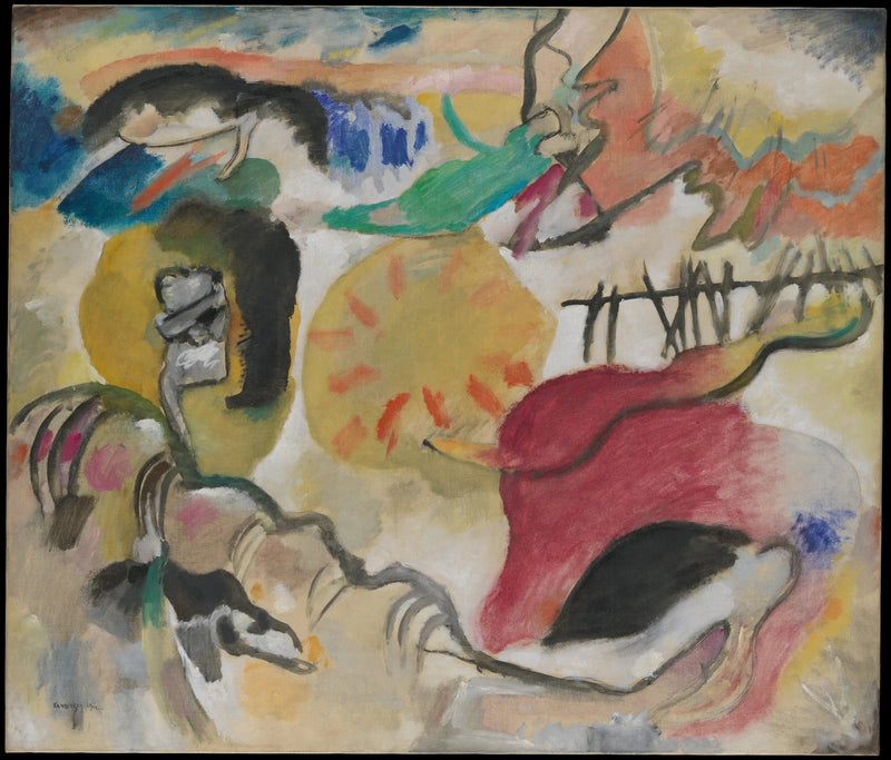 Improvisation 27 (Kärlekens trädgård II) - Vassily Kandinsky