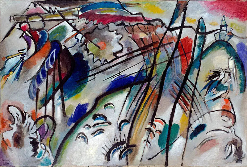Improvisation 28 (andra versionen) - Vassily Kandinsky