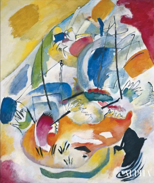 Improvisation 31 (Bataille navale) - Vassily Kandinsky - Reproductions de tableaux et peintures haut de gamme