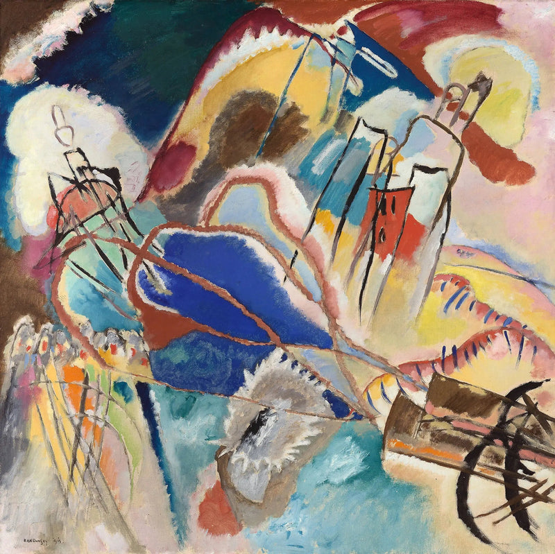 Improvisation nr 30 (Kanoner) - Vassily Kandinsky