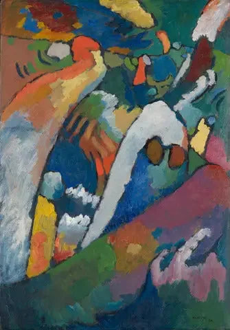 Improvisation nr 7 (Storm) - Vassily Kandinsky