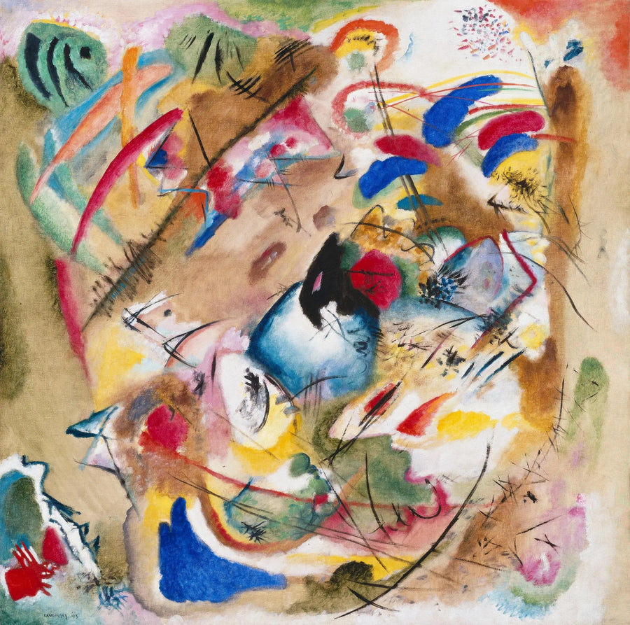 Drömmande improvisation - Vassily Kandinsky