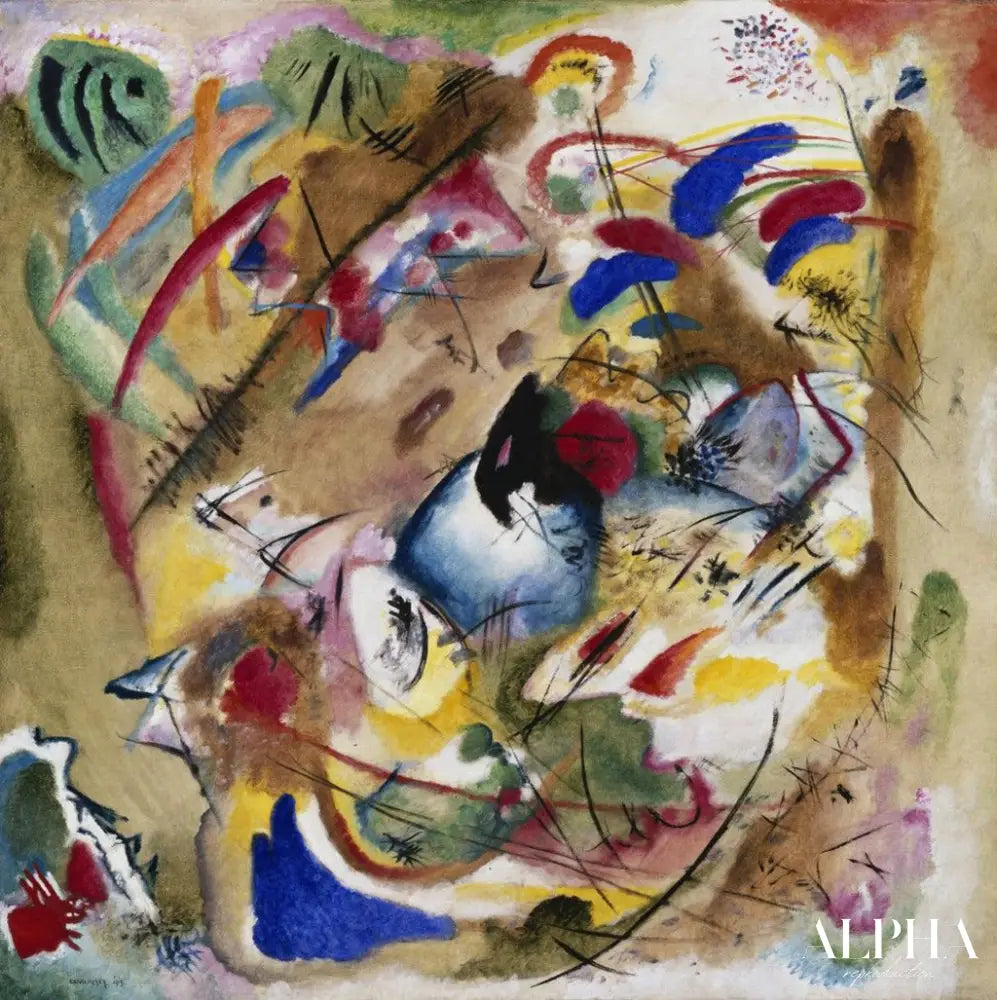 Improvisation rêveuse - Vassily Kandinsky - Reproductions de tableaux et peintures haut de gamme