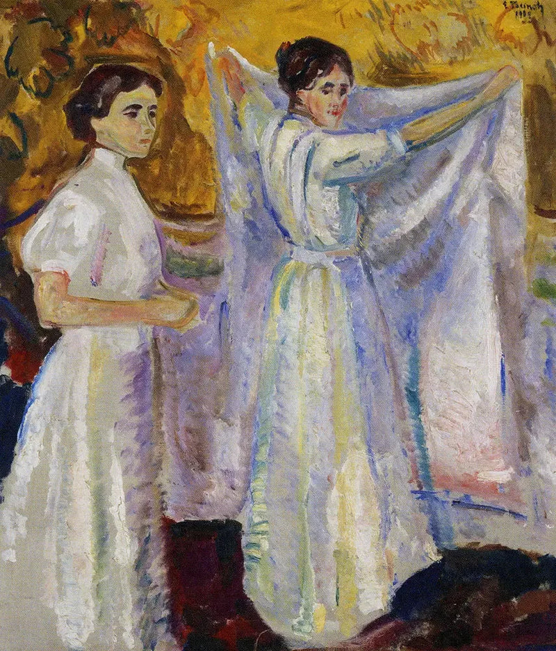 Hyresgäst en blad - Edvard Munch