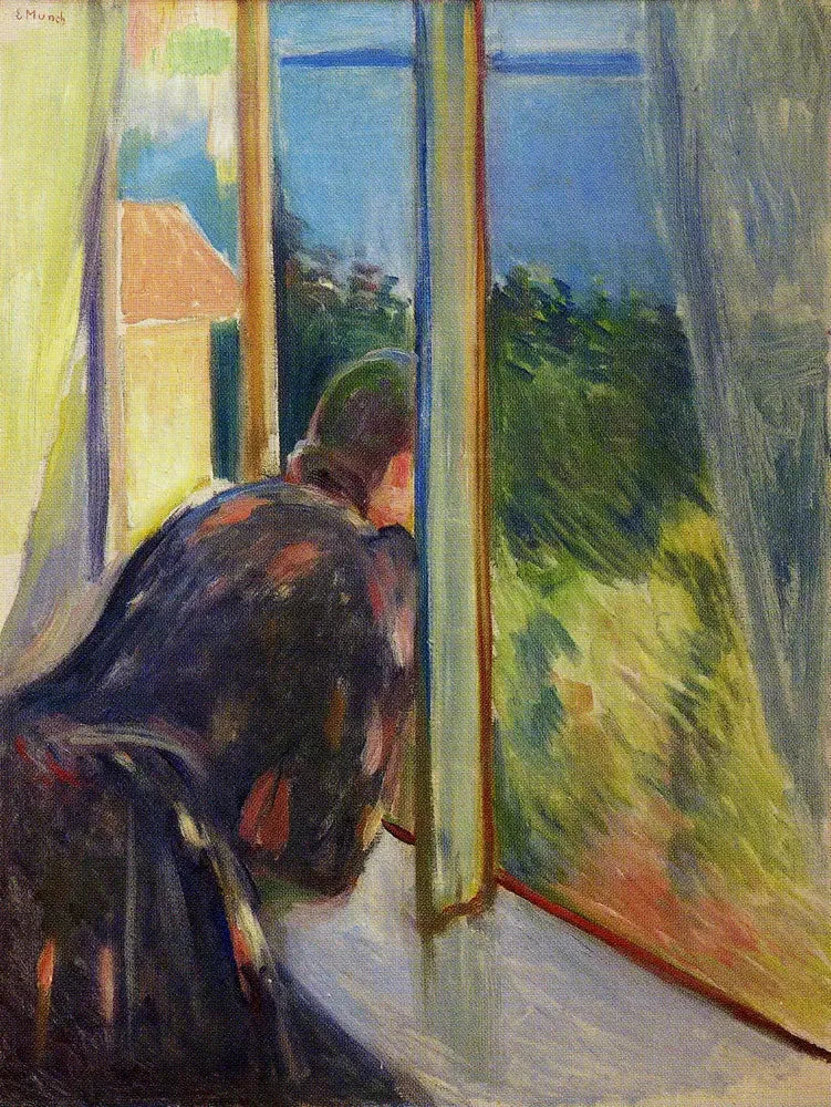 Inger vid fönstret - Edvard Munch