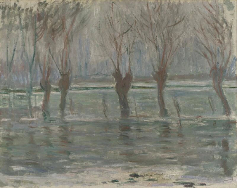 Översvämningen, National Gallery NG6278 W1439 - Claude Monet