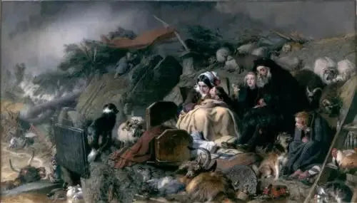 Översvämningar i höglandet - Edwin Henry Landseer