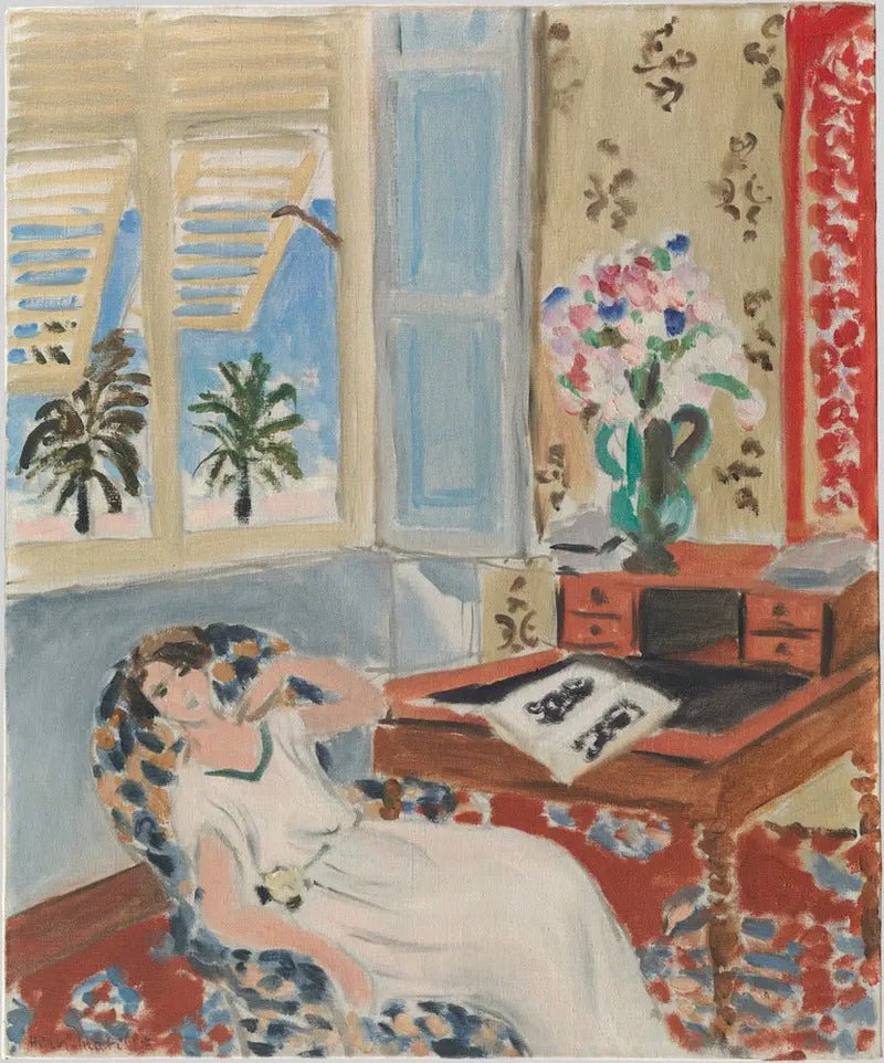 Interiör i Nice, siesta - Henri Matisse