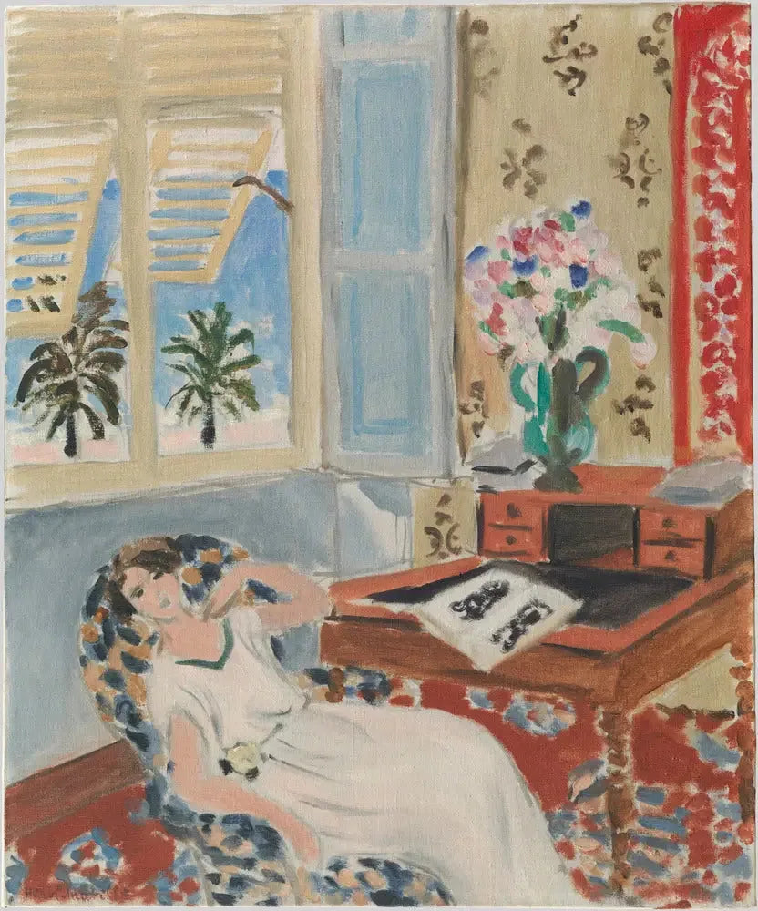 Interiör i Nice, siesta - Henri Matisse